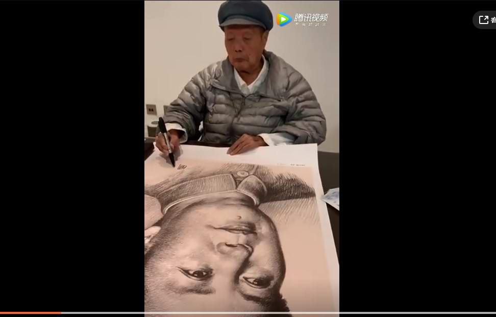 著名画家 刘文西