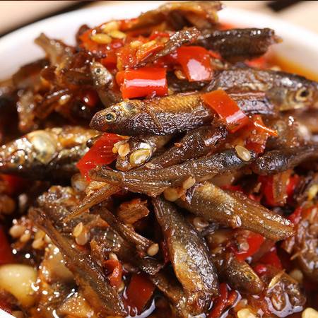 湖南特产香辣柴火鱼
